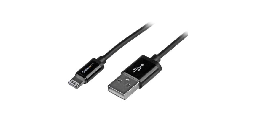 StarTech.com Câble Lightning vers USB pour iPhone 5 / iPod / iPad noir 1 m