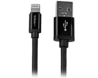 StarTech.com Cable 2m Lightning 8 Pin a USB A 2.0 para Apple iPod iPhone 5 iPad - Negro