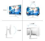 Philips Evnia 6000 27M2N6501L/00 écran plat de PC 67,3 cm (26.5") 2560 x 1440 pixels Quad HD QD-OLED Blanc