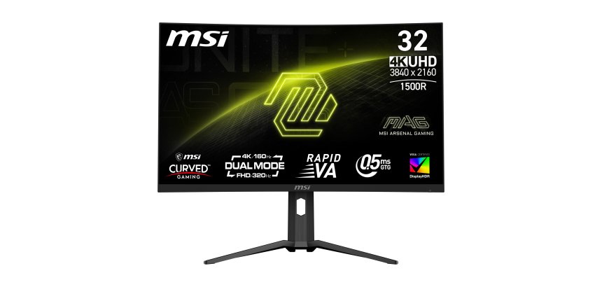 MSI MAG 321CUPDF Monitor PC 80 cm (31.5") 3840 x 2160 Pixel 4K Ultra HD LCD Nero