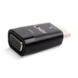 Conector Lindy HDMI - VGA HDMI A Negro