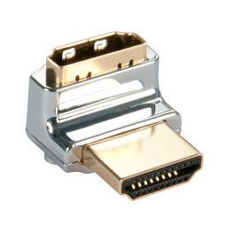 Cambiador de género para cable HDMI Plata Lindy 41506