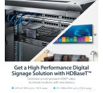 StarTech.com HDMI over CAT5e HDBaseT Extender - Power over Cable - Ultra HD 4K - TAA