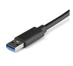 StarTech.com Adaptateur USB 3.0 à Double Port Gigabit Ethernet avec port USB - 10/100/100 - Adaptateur NIC Réseau USB Gigabit LAN