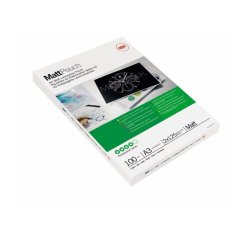 GBC Pouch per plastificazione opaca A3 2x125 micron (100)