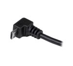 StarTech.com 2m Micro USB Cable - A to Down Angle Micro B