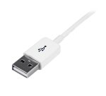 Cable de 3m de Extensión Alargador USB 2.0 - Macho a Hembra USB A - Extensor - Blanco