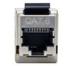 Equip Cat.6 Shielded Keystone Inline Coupler, 8pcs/Set