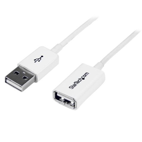 StarTech.com 1m White USB 2.0 Extension Cable A to A - M/F