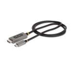 StarTech.com 3.3ft (1m) USB-C to HDMI Adapter Cable, 8K 60Hz, 4K 144Hz, HDR10, USB Type-C to HDMI 2.1 Video Converter Cable, USB-C DP Alt Mode/USB4/Thunderbolt Compatible - USB-C Laptop to HDMI