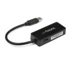 StarTech.com Adaptateur réseau USB 3.0 vers Gigabit Ethernet avec port USB - Noir