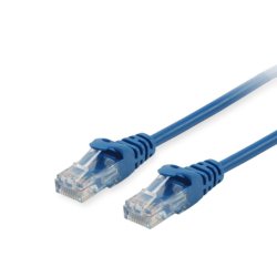 Equip Cat.6 U/UTP Patch Cable, 0.5m, Blue