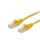 Equip Cat.6 U/UTP Patch Cable, 0.25m, Yellow
