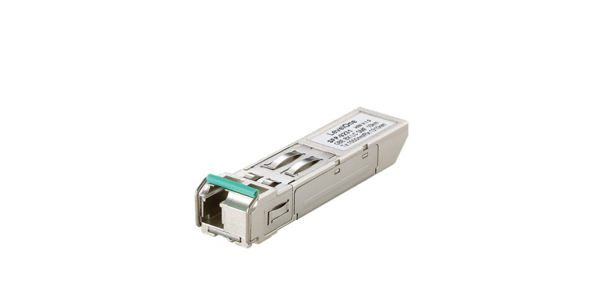 LevelOne SFP-9231 modulo del ricetrasmettitore di rete Fibra ottica 1250 Mbit/s