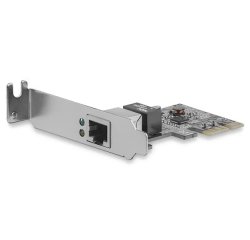 StarTech.com Tarjeta de Red PCI Express de 1 Puerto Gigabit Ethernet RJ45 - Adaptador NIC PCI-e - Perfil Bajo