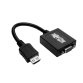 Tripp Lite P131-06N câble vidéo et adaptateur 0,15 m HDMI VGA (D-Sub) Noir