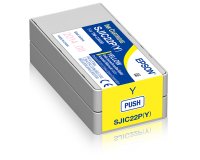 Epson SJIC22P(Y): Ink cartridge for ColorWorks C3500 (yellow)