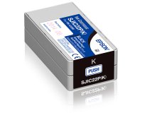 Epson SJIC22P(K): Ink cartridge for ColorWorks C3500 (Black)