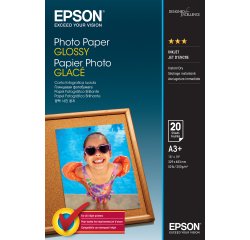 Epson Photo Paper Glossy - A3+ - 20 Feuilles
