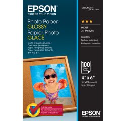 Epson Photo Paper Glossy - 10x15cm - 100 sheets