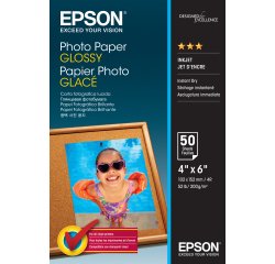 Epson Photo Paper Glossy - 10x15cm - 50 Fogli