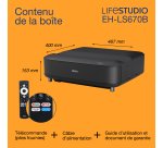 Epson Lifestudio Grand EH-LS670B - Noir métallisé