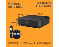 Epson Lifestudio Grand EH-LS670B - Noir métallisé