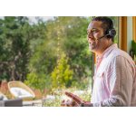 HP Poly Auriculares Voyager 4310 USB-C + llave BT700 + soporte de carga