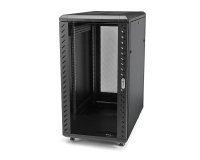 StarTech.com Armoire Rack Serveur 32U à 4 Montants, Armoire Verrouillable 19" pour Ordinateur/AV/Équipement IT, Rack Réseau pour Bureau/Domicile avec Roulettes et Rails de Montage Ajustables