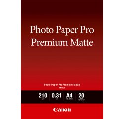 Canon Papier photo A4 Premium Mat PM-101 - 20 feuilles