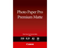 Canon Pro Premium PM-101 - photo paper - smooth matte - 20 sheet(s) - A3 - 210 g/m²