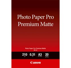 Canon Pro Premium PM-101 - fotopapier - glad mat - 20 vel(len) - A3 - 210 g/m²