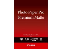 Canon Pro Premium PM-101 - photo paper - smooth matte - 20 sheet(s) - Super A3/B - 210 g/m²