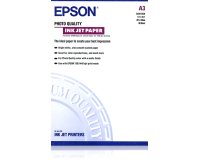 Epson Photo Quality Ink Jet Paper, DIN A3, 102g/m², 100 Sheets