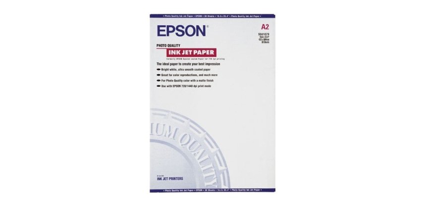 Epson Pap Couché Qual Photo A2 (30f./102g)