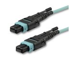StarTech.com MPO12PL5M câble InfiniBand et à fibres optiques 5 m MPO/MTP Couleur aqua