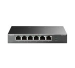 TP-Link TL-SF1006P commutateur réseau Non-géré Fast Ethernet (10/100) Connexion Ethernet, supportant l'alimentation via ce port (PoE) Noir