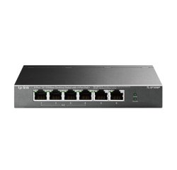TP-Link TL-SF1006P commutateur réseau Non-géré Fast Ethernet (10/100) Connexion Ethernet, supportant l'alimentation via ce port (PoE) Noir