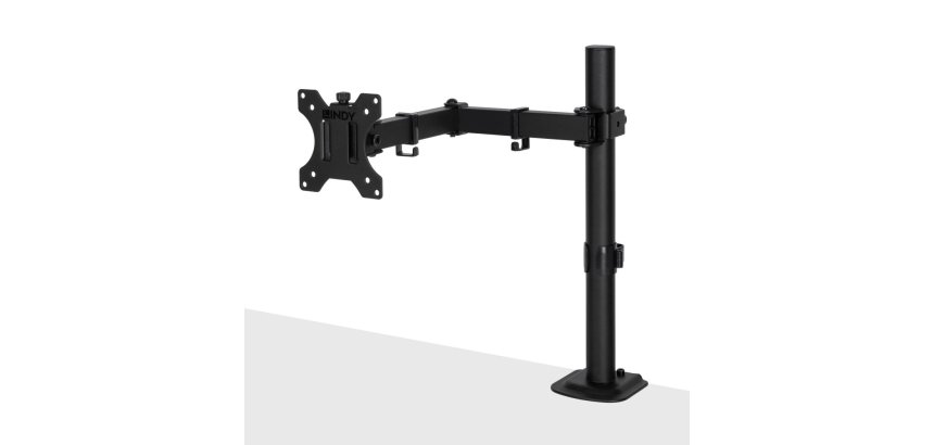 Lindy Support d'écran réglable simple - Noir