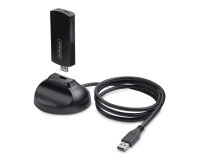 StarTech.com Clé USB WiFi 6E pour Ordinateur de Bureau/Portable, Carte Réseau Sans Fil avec Antenne Pliable, Dongle WiFi 6E pour PC, Adaptateur Wi-Fi Compatible 802.11 b/g/n/ac/ax, Réseau 2.4/5/6 GHz