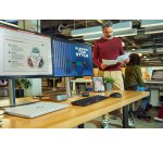 HP STORE 3PL clavier maison/bureau RF sans fil + Bluetooth Noir