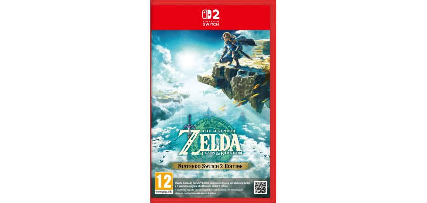 Nintendo The Legend Of Zelda: Tears Of The Kingdom - Switch 2 Edition Edizione Nintendo Switch 2 Tedesca, Inglese, ESP, Francese, ITA, Giapponese, Coreano, Russo Nintendo Switch 2