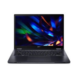 Acer TravelMate Spin P4 14 TMP414RN-53-TCO-586F Intel® Core™ i5 i5-1335U Hybride (2-en-1) 35,6 cm (14") Écran tactile WUXGA 16 Go DDR4-SDRAM 512 Go SSD Wi-Fi 6E (802.11ax) Windows 11 Pro Bleu