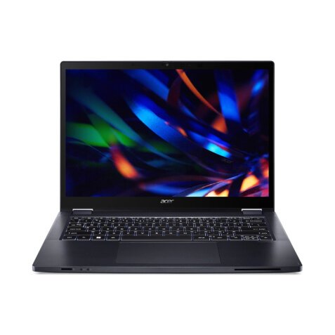 Acer TravelMate Spin P4 14 TMP414RN-53-TCO-586F Intel® Core™ i5 i5-1335U Hybride (2-en-1) 35,6 cm (14") Écran tactile WUXGA 16 Go DDR4-SDRAM 512 Go SSD Wi-Fi 6E (802.11ax) Windows 11 Pro Bleu