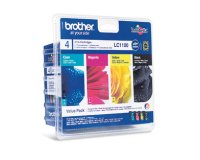 Brother LC1100VALBPRF ink cartridge 4 pc(s) Original Standard Yield Black, Cyan, Magenta, Yellow