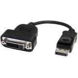 StarTech.com Adattatore DisplayPort a DVI - Adattatore compatto da DisplayPort a DVI-D - Dongle DP a DVI Monitor/Display 1080p - Convertitore video 1080p con connettore DP a scatto