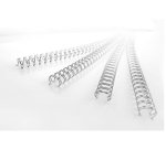Dorsi spirale - metallo - 34 anelli passo 3:1 - 7,9 mm - bianco - GBC - scatola 100 pezzi