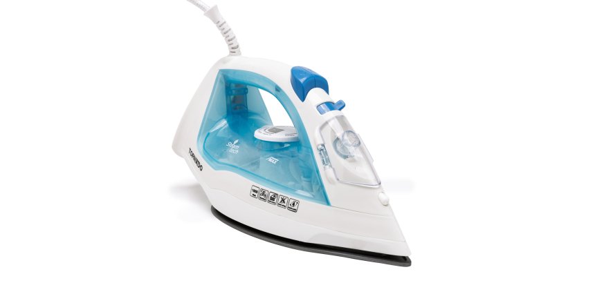 TORNADO TST-1800B iron Steam iron Teflon 1800 W White
