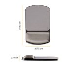 Fellowes Angle Adjustable Mouse Pad Wrist Support Premium Gel
