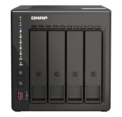 QNAP TS-453E NAS Tower Intel® Celeron® J6412 8 GB 0 TB QNAP QTS Black